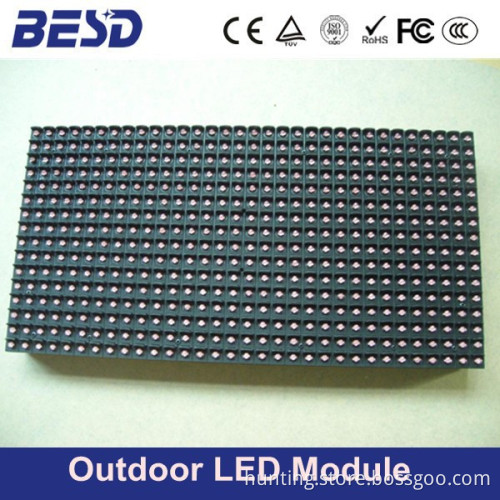 P10 red single color led modules